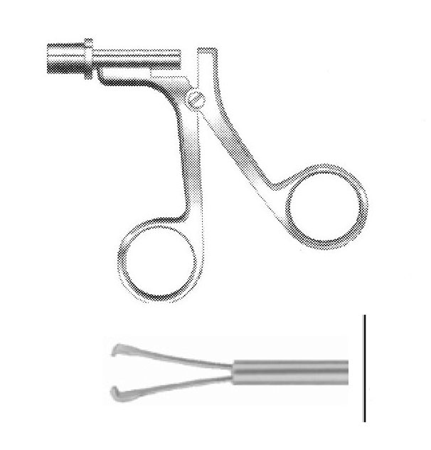 PANSUMAN FORSEPS, 1X2  DİŞ ÇAP  5 MM